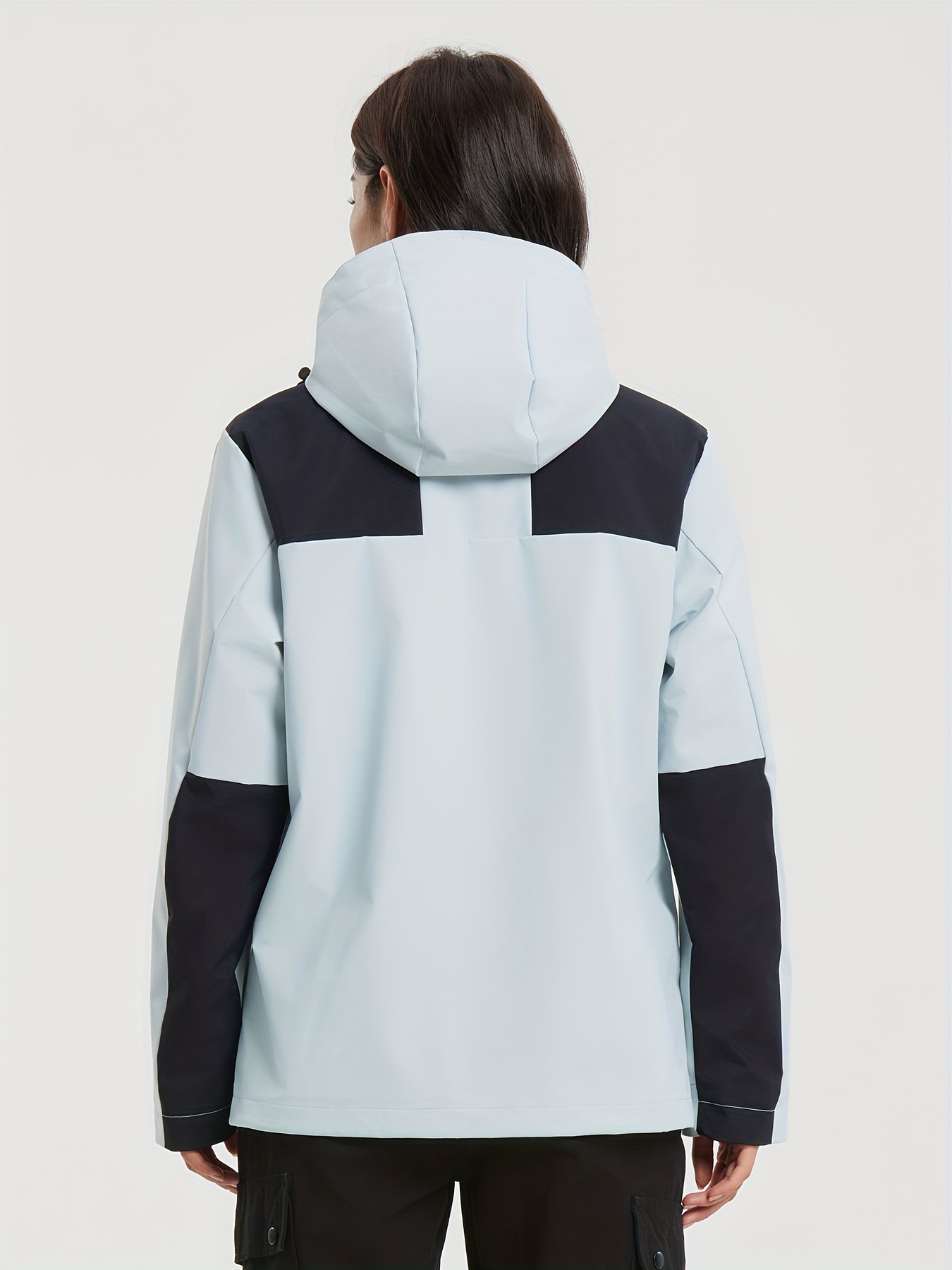 womens 3 in 1 winter outdoor jacket set waterproof warm with detachable fleece liner hooded for hiking travel details 9