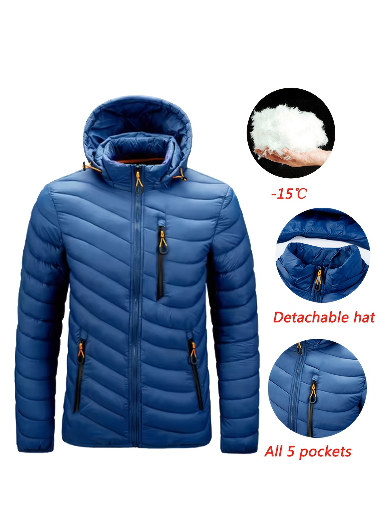 womens slim fit waterproof hooded jacket casual stylish long sleeve machine washable for details 2